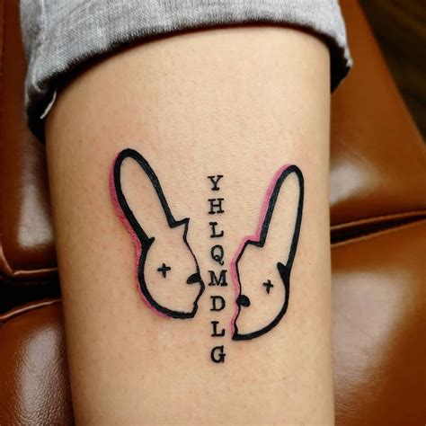 diseos tatuajes de bad bunny|Bad bunny tattoo ideas